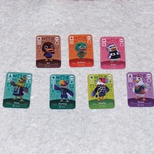 Animal Crossing Amiibo Cards Set
